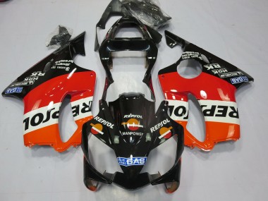 Noir Repsol 01-03 Honda CBR600 F4i Carénage