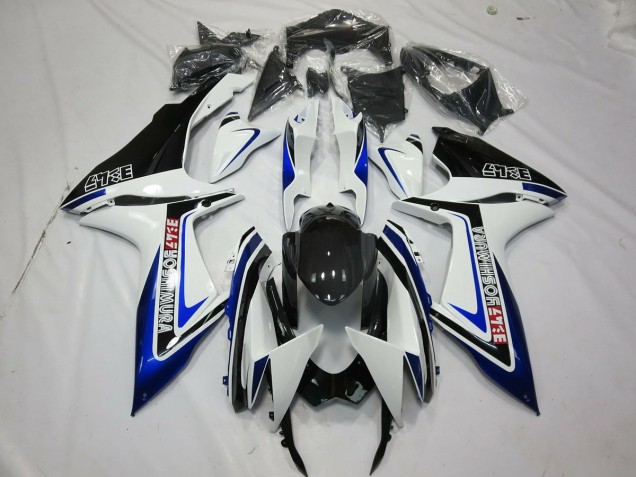 Noir Rockstar 11-24 Suzuki GSXR 600-750 Carénage Noir Rockstar 11-24 Suzuki GSXR 600-750 Carénage