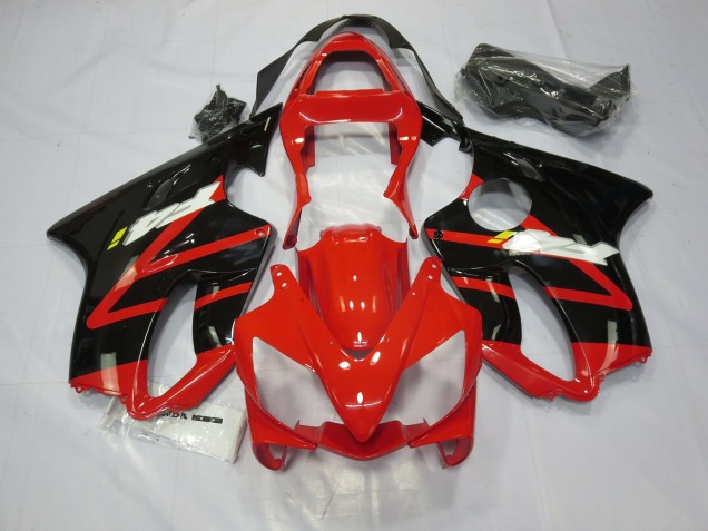 Noir Rouge & Jaune 01-03 Honda CBR600 F4i Carénage
