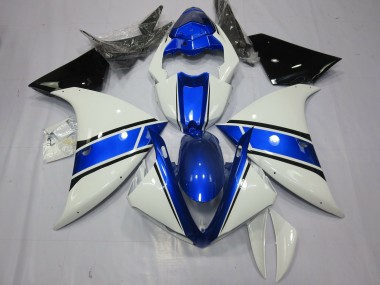 OEM Style Bleu Blanc 09-11 Yamaha R1 Carénage