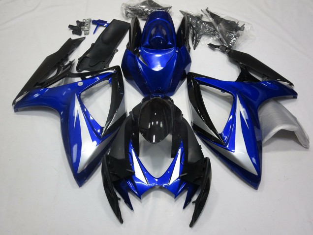 OEM Style Bleu Profond 06-07 Suzuki GSXR 600-750 Carénage OEM Style Bleu Profond 06-07 Suzuki GSXR 600-750 Carénage