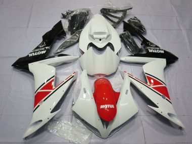 OEM Style Rouge & Blanc 04-06 Yamaha R1 Carénage