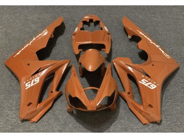 Orange Brillant 06-08 Triumph Daytona 675 Carénage