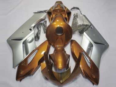 Orange Brillant & Argent 04-05 Honda CBR1000RR Carénage