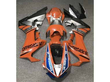 Orange Brillant & Bleu 17-23 Honda CBR1000RR Carénage