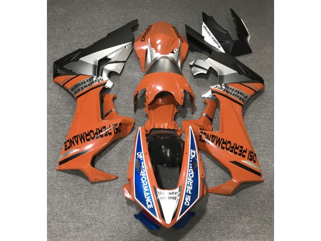 Orange Brillant & Bleu 17-23 Honda CBR1000RR Carénage Orange Brillant & Bleu 17-23 Honda CBR1000RR Carénage