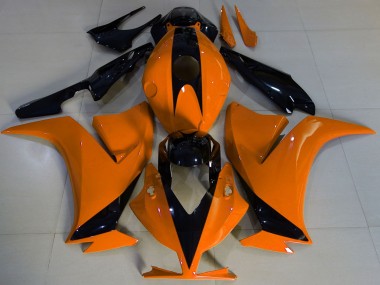 Orange Brillant & Noir 12-16 Honda CBR1000RR Carénage