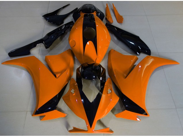 Orange Brillant & Noir 12-16 Honda CBR1000RR Carénage Orange Brillant & Noir 12-16 Honda CBR1000RR Carénage