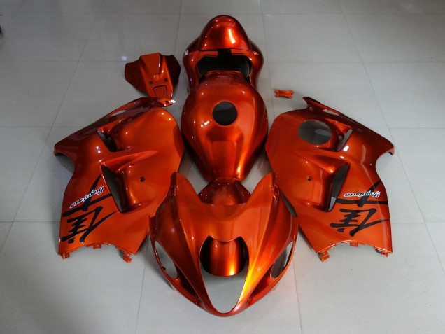 Orange Brillant Vibrant 97-07 Suzuki GSXR 1300 Carénage Orange Brillant Vibrant 97-07 Suzuki GSXR 1300 Carénage