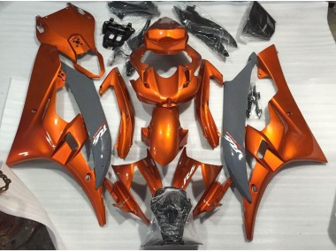 Orange Brûlée & Nardo 06-07 Yamaha R6 Carénage