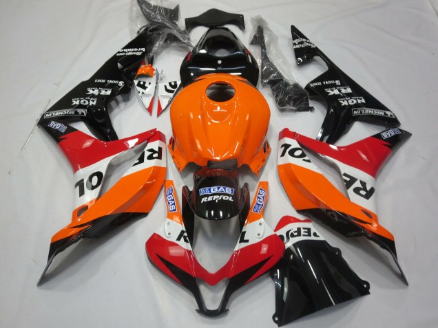 Orange Clair Repsol 07-08 Honda CBR600RR Carénage Orange Clair Repsol 07-08 Honda CBR600RR Carénage