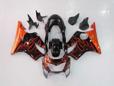 Orange Flamme 99-00 Honda CBR600 F4 Carénage