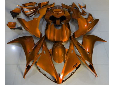 Orange Foncé 04-06 Yamaha R1 Carénage
