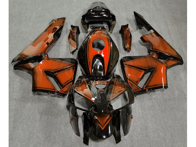 Orange Foncé 05-06 Honda CBR600RR Carénage Orange Foncé 05-06 Honda CBR600RR Carénage