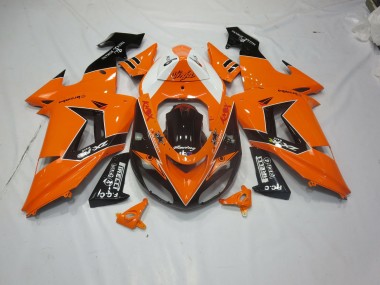 Orange Noir 06-07 Kawasaki ZX10R Carénage