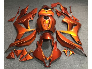 Orange Plat 07-08 Honda CBR600RR Carénage