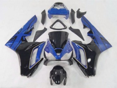 Pavillon Bleu / Noir 06-08 Triumph Daytona 675 Carénage