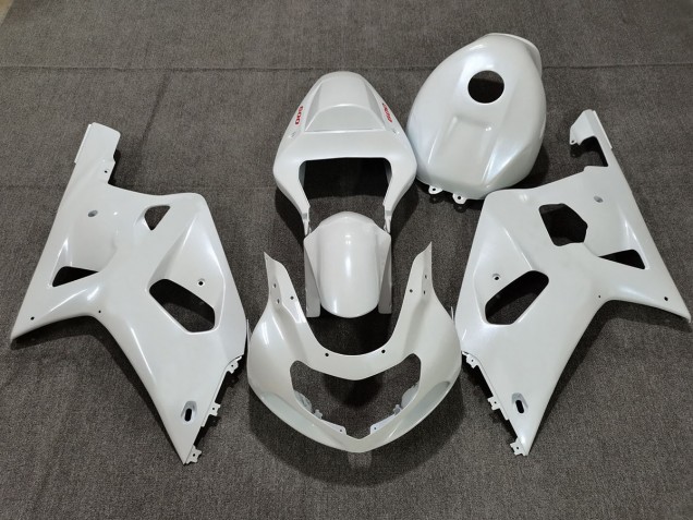 Perle Blanche 01-03 Suzuki GSXR 600-750 Carénage Perle Blanche 01-03 Suzuki GSXR 600-750 Carénage