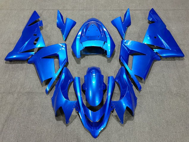 Perle Bleu Vif 04-05 Kawasaki ZX10R Carénage Perle Bleu Vif 04-05 Kawasaki ZX10R Carénage