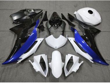 Personnalisé Bleu Noir & Blanc 08-16 Yamaha R6 Carénage