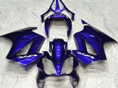 Plaine Bleu Profond 02-12 Honda VFR800 Carénage