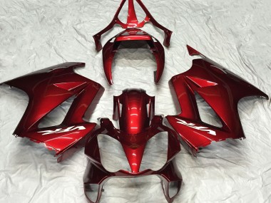 Plaine Rouge Foncé 02-12 Honda VFR800 Carénage
