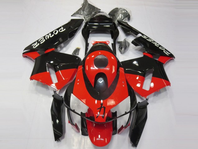 Puissance Rouge Noir 03-04 Honda CBR600RR Carénage Puissance Rouge Noir 03-04 Honda CBR600RR Carénage