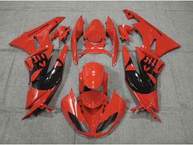 Punisseur Rouge 09-12 Kawasaki ZX6R Carénage