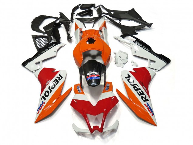 Repsol Blanc & Rouge 12-15 Aprilia RS4 125 Carénage Repsol Blanc & Rouge 12-15 Aprilia RS4 125 Carénage