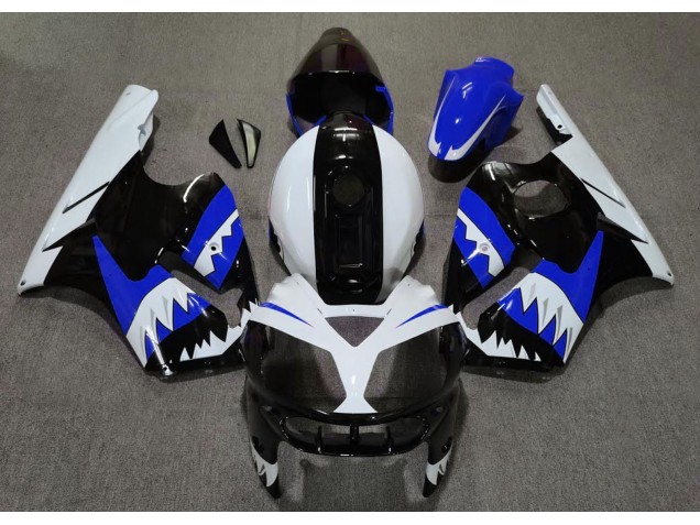 Requin Bleu 02-05 Kawasaki ZX12R Carénage Requin Bleu 02-05 Kawasaki ZX12R Carénage