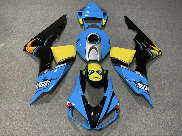 Requin Bleu 06-07 Honda CBR1000RR Carénage Requin Bleu 06-07 Honda CBR1000RR Carénage