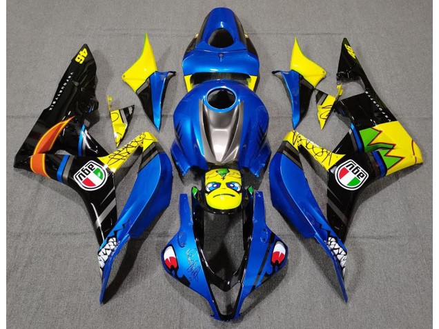 Requin Bleu 07-08 Honda CBR600RR Carénage Requin Bleu 07-08 Honda CBR600RR Carénage