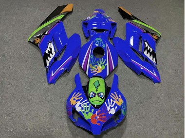 Requin Bleu Foncé 04-05 Honda CBR1000RR Carénage
