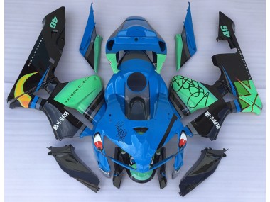 Requin Bleu & Vert 05-06 Honda CBR600RR Carénage