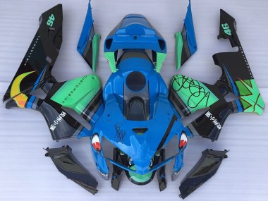 Requin Bleu & Vert 05-06 Honda CBR600RR Carénage
