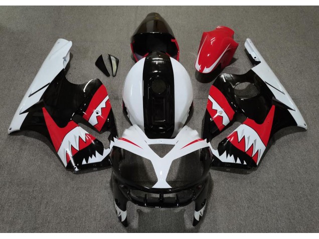Requin Rouge 02-05 Kawasaki ZX12R Carénage Requin Rouge 02-05 Kawasaki ZX12R Carénage
