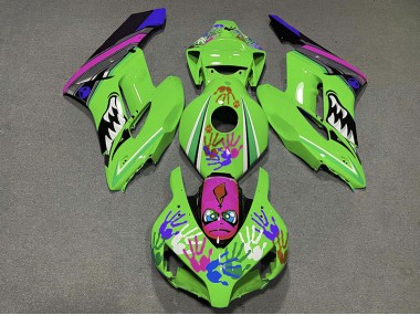Requin Vert & Violet 04-05 Honda CBR1000RR Carénage
