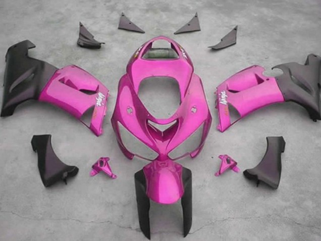 Rose 05-06 Kawasaki ZX6R Carénage Rose 05-06 Kawasaki ZX6R Carénage