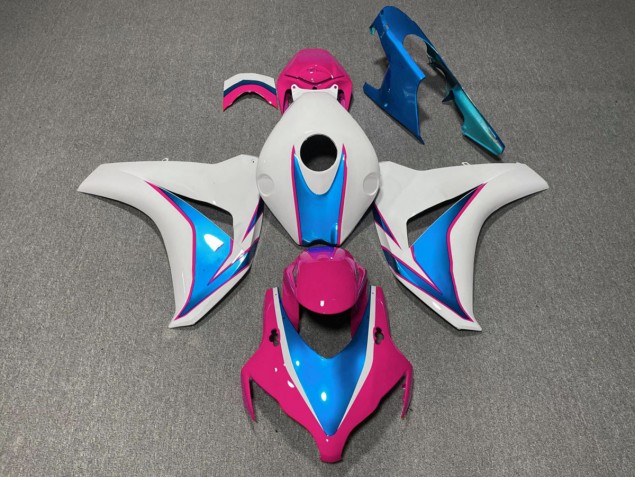 Rose & Bleu Brillant 08-11 Honda CBR1000RR Carénage Rose & Bleu Brillant 08-11 Honda CBR1000RR Carénage