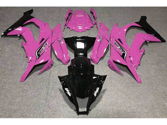 Rose Brillant & Logos 11-15 Kawasaki ZX10R Carénage Rose Brillant & Logos 11-15 Kawasaki ZX10R Carénage