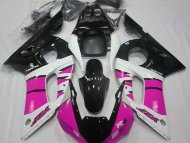 Rose Brillant & Noir 98-02 Yamaha R6 Carénage