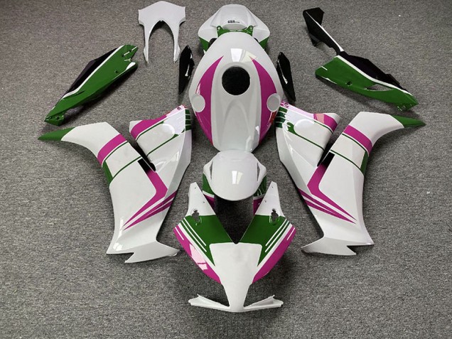 Rose Brillant & Vert 12-16 Honda CBR1000RR Carénage Rose Brillant & Vert 12-16 Honda CBR1000RR Carénage