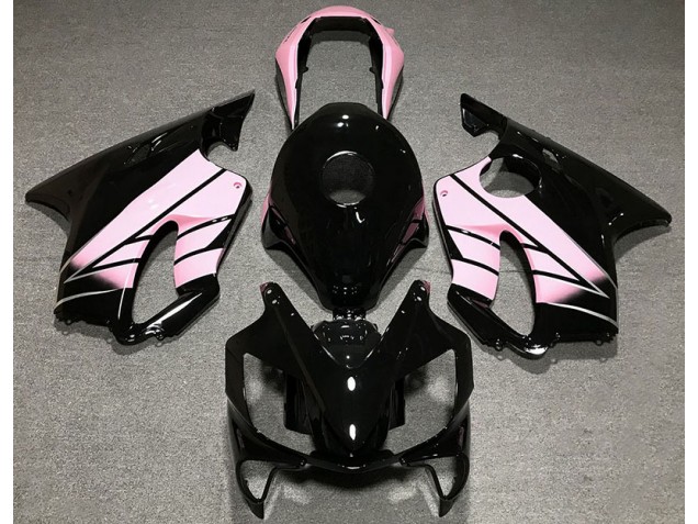 Rose & Noir Personnalisés 04-07 Honda CBR600 F4i Carénage Rose & Noir Personnalisés 04-07 Honda CBR600 F4i Carénage