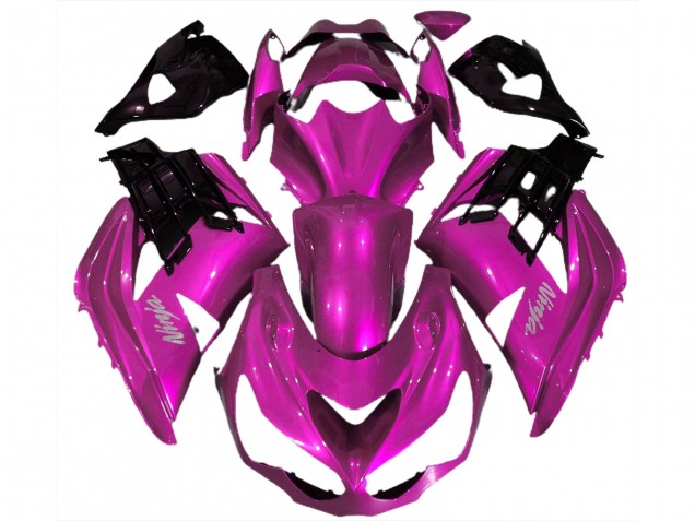 Rose Vif 12-21 Kawasaki ZX14R Carénage Rose Vif 12-21 Kawasaki ZX14R Carénage