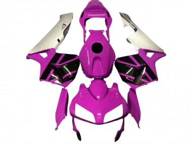 Rose Vif & Argent Mat 03-04 Honda CBR600RR Carénage