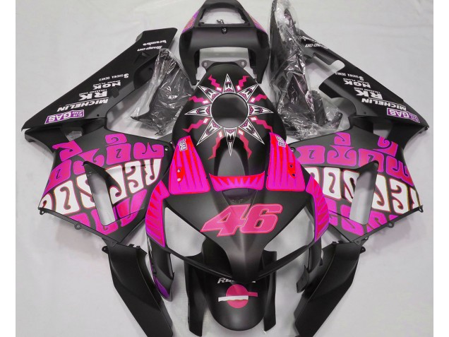 Rose Vif Rossi Repsol 03-04 Honda CBR600RR Carénage Rose Vif Rossi Repsol 03-04 Honda CBR600RR Carénage