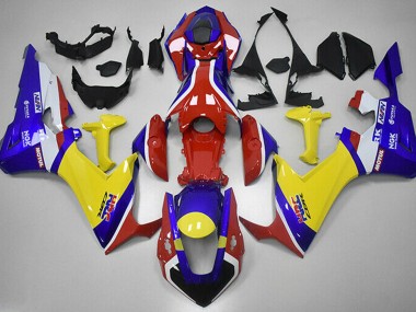 Rosso Blu E Giallo HRC 17-23 Honda CBR1000RR Carénage