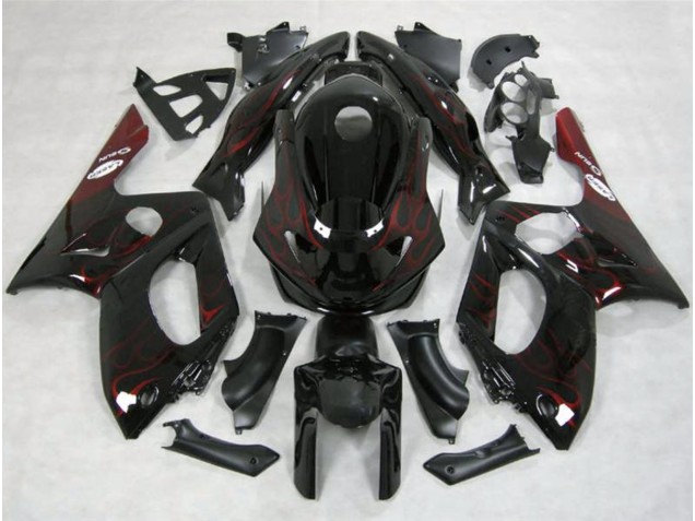 Rosso Fiamma 98-07 Yamaha YZF600 Carénage Rosso Fiamma 98-07 Yamaha YZF600 Carénage