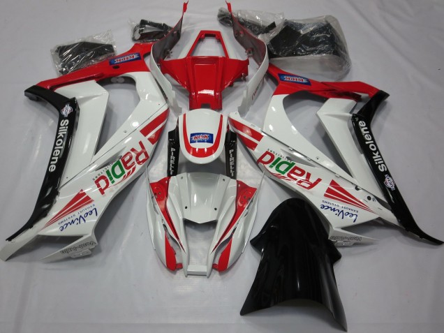 Rouge Blanc Noir 11-15 Kawasaki ZX10R Carénage Rouge Blanc Noir 11-15 Kawasaki ZX10R Carénage