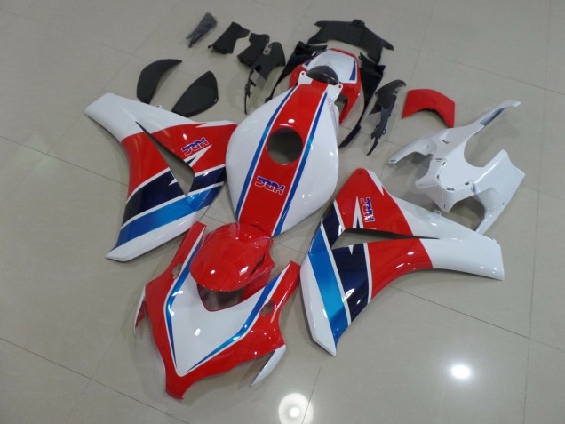 Rouge Bleu & Blanc 08-11 Honda CBR1000RR Carénage Rouge Bleu & Blanc 08-11 Honda CBR1000RR Carénage